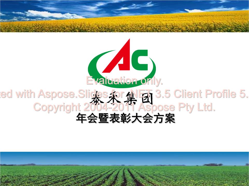 上海嘉禾集團年度慶典暨表彰大會策劃與執(zhí)行方案