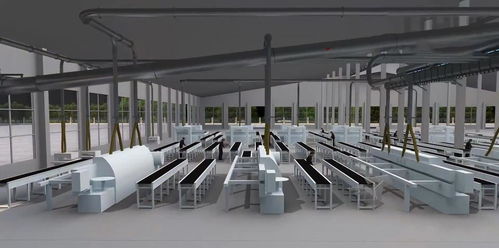 工廠粉塵處理工藝流程三維動畫 粉塵治理環(huán)保設(shè)備原理工業(yè)機械三維演示動畫制作